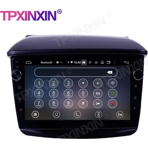 For Mitsubishi L200 2008-2016 Touch Screen 4+128GB Android 10.0 GPS Car Multimedia Tesla Player Head Unit Audio Radio Navigtion