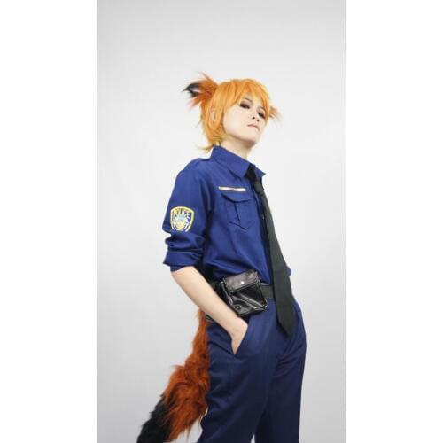 Nick Wilde Judy Hopps Cosplay Costume