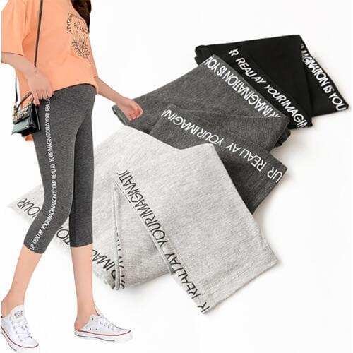 Summer Trousers Maternity 7 Point Pants Gravida Short Capris Pregnancy Goods Women Clothes Overalls Vetement Femmel 30%Off