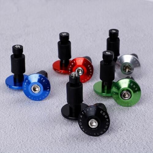 2019 Hot End Weight Handlebar Grips Cap Anti Vibration Silder Plu Motorcycle Handle Bar g