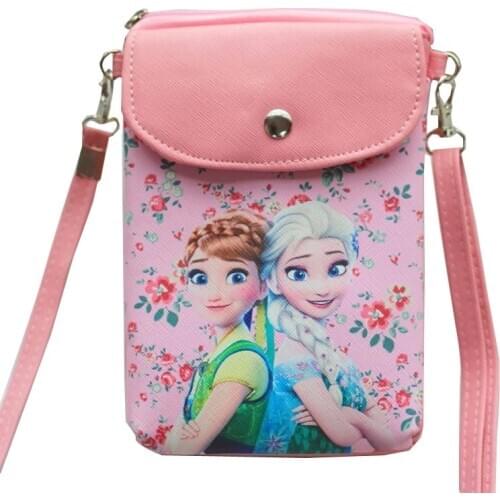 10 Style Disney Frozen 2 Elsa Anna Cartoon Anime Princess Messenger Cute Bag Hot Toys Christmas New Year Gift for Children