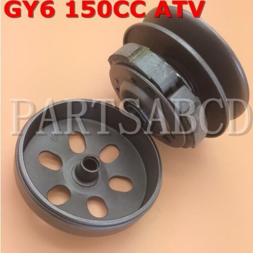 PARTSABCD GY6 125CC 150CC ATV Quad Go Kart Driven Clutch Assy