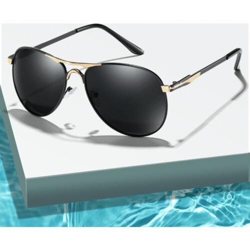 Classic Polarized Sunglasses Brand Design Men Women Metal Driving Sun Glasses UV400 Sunglass Shades Eyewear oculos de sol