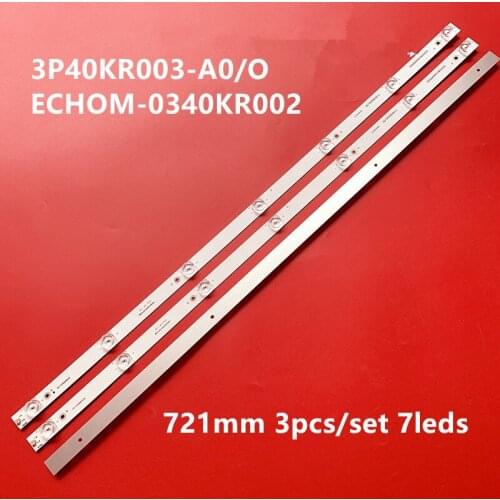 3pcs/kit LED Backlight Strip For sha rp 2T-C40ACTA 3P40KR003-A0/O ECHOM-0340KR002 T135/MA04L