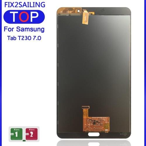 LCD Display with Touch Screen Digitizer Sensors Full Assembly Panel Replacement For Samsung Galaxy Tab 4 7.0 SM-T230 T230