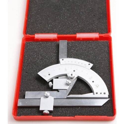 0-320 Precision Angle Measuring Finder Universal Bevel Protractor Tool
