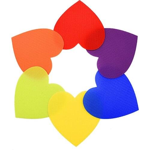 12PC Round Carpet Spot Marker For Teacher Early Educational Classroom Sit Spots Carpet Markers Toy Gift Child Teaching Tool FDH