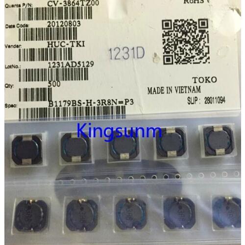 Free shipping 10pcs Fixed inductor B1179BS-H-3R8N=P3 3.8UH