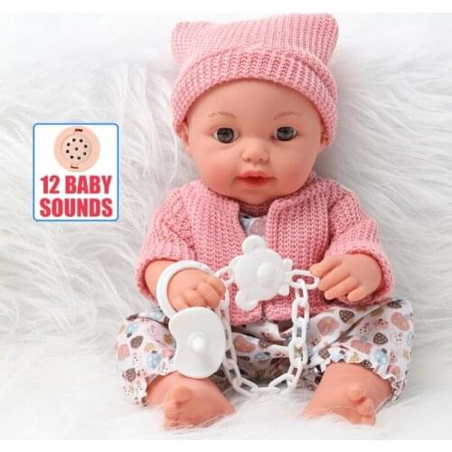 Baby Bed Sleeping Toy Reborn Baby Accessories Baby Room Decoration Eco-friendly Vinyl Doll Pleasant Toys