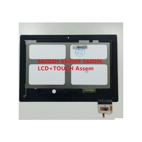 For Yoga Tablet 2 1050 S6000 L H F New Full LCD Display Monitor Digitizer Touch Screen Glass Panel Assembly Replacement