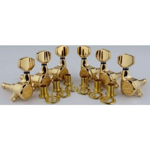 GUYKER GLOD Guitar Locking Tuners Electric Guitar Machine Heads Tuners Lock Guitar Tuning Pegs ( With packaging)