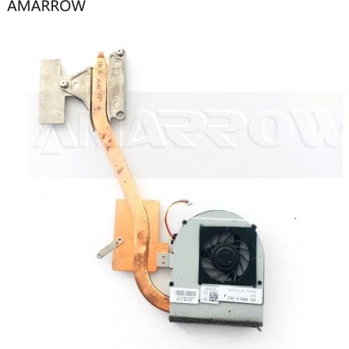 Original free shipping laptop heatsink cooling fan cpu cooler For DELL 15R N5010 CPU heatsink 0NC4TX