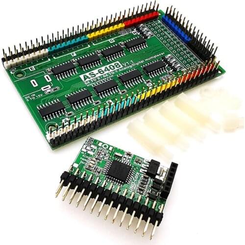 Massduino UNO Core MD-328D AS-6408 64 to 8 or 1 Analog Digital Multiplexer Switch for Arduino STM32 MCU DAQ IoT Channel