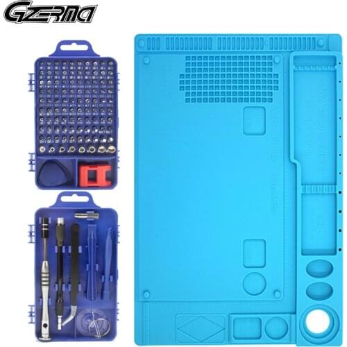 116 in 1 Precision Screwdriver Set for Phone Laptop PC iPhone Repair Tools Kit With Antistatic Repair Mat Hand Tools Torx Hex