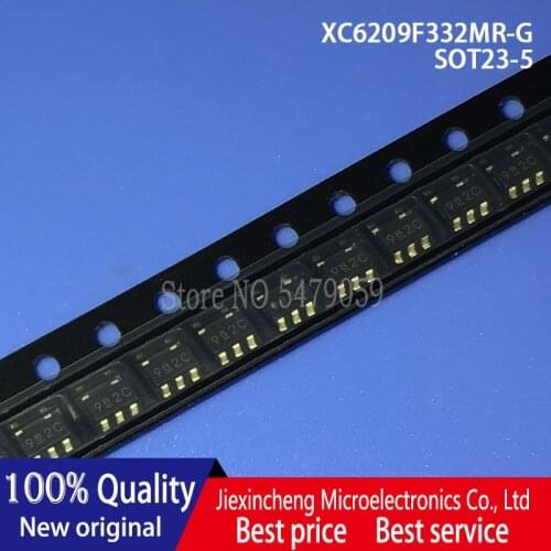 New original XC6209F332MR-G 9B2 XC6209F502MR 9BM LN1134A182MR 4VK4 SOT23-5