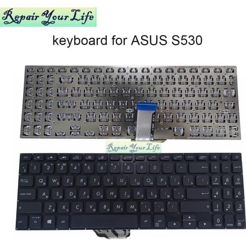 X521 Russian replacement keyboards for Asus vivobook X521FA X521IA X521JQ X521FL X521E RU QWERTY laptop keyboard 0KNB0 5111RU00