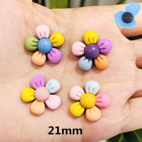 1Pcs Sunflowers Cute Garden Shoe Accessories Buckle Shoes Charms Fit Backpack Holes Wristband Kids Party X-mas Gifts