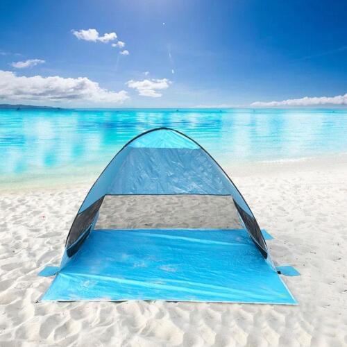 UPF 50+ Pop Up Beach Tent Sun Shelter Beach Shade Portable Tent With For Outdoor Activities Beach Traveling
