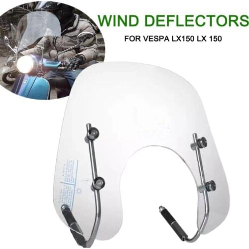 For Piaggio LX150 LX 150 Windshield Wind Deflectors Windscreen For Vespa LX150 LX 150