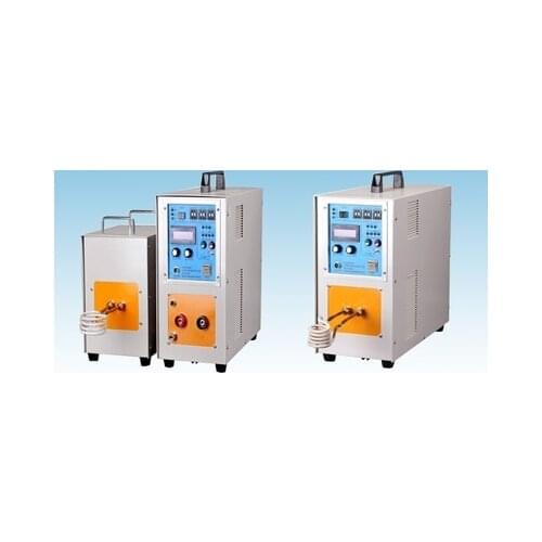 15KW High Frequency Induction Heating Machine Alloy Head Welding Metal Tempering Quenching Heat Modulation Hot Cover Mobile Phon