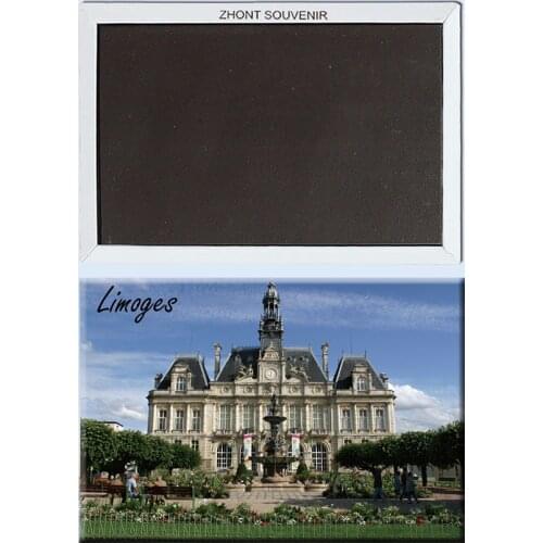 France Limoges castle building 22509 Souvenirs of Worldwide Tourist;fridge magnet gift for friends Home Furnishing decoration