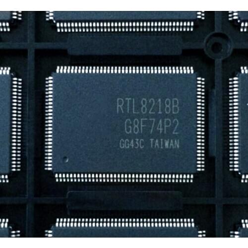 2-10pcs New RTL8218 RTL8218B RTL8218-CG RTL8218B-CG TQFP-128 Network controller chip