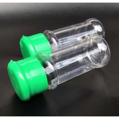 2Pcs/Set Plastic Salt Pepper Vinegar Oil Cruet Shaker Jar Clear Bottle Pot Kitchen Accessories Wholesale