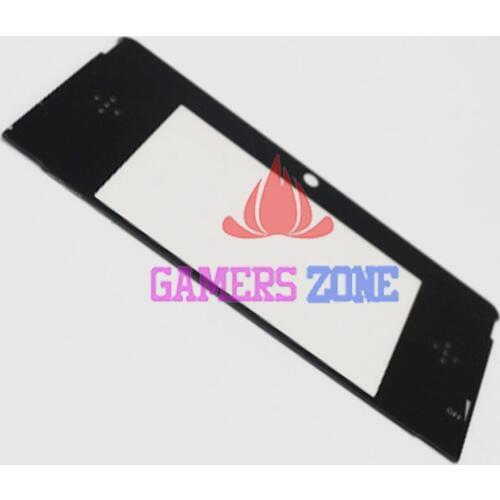2pcs Top Front LCD Screen Protector Plastic Cover Lens Replacement for Nintendo 3DS