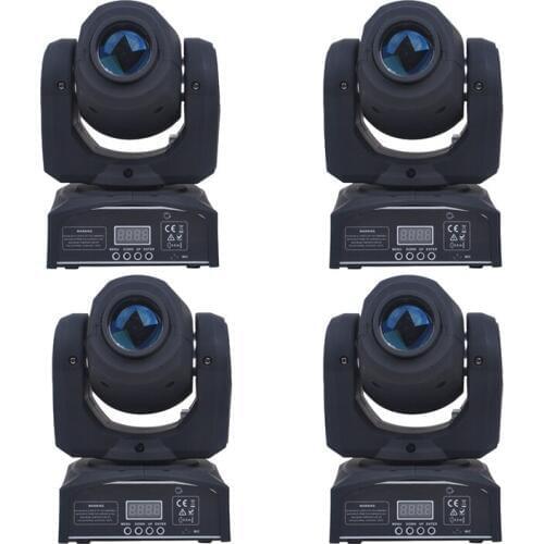 4pcs/lot Hot sell LED Inno Pocket Spot Mini Moving Head Light 10W DMX dj 8 gobos effect stage china mini moving heads lights