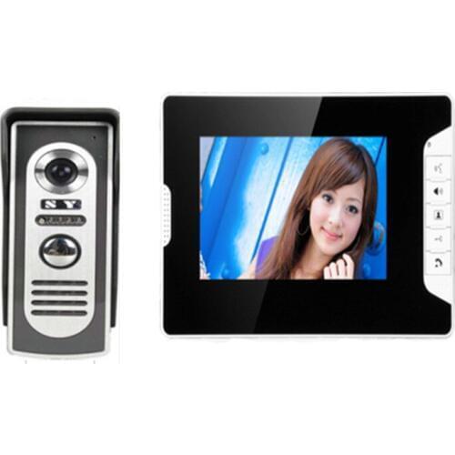 7 Inch TFT Monitor Wired Intercom Video Door Phone 813-M