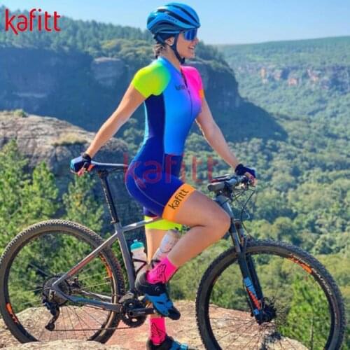 Caffe ladies outdoor sportswear summer short-sleeved breathable casual wear cycling wear cycling wear overall ball jersey suit