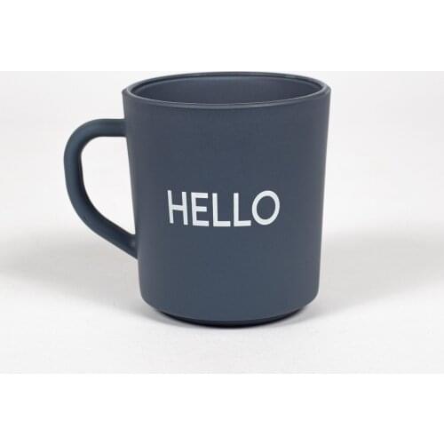 Design Mug - "Hello" Motto | Coffee & Tea Mug | For Gift | Home & Decor
