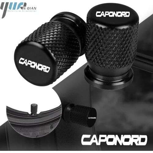 For Aprilia CAPONORD 1200 CAPONORD1200 All Year Motorcycle Accessorie CNC Aluminum Wheel Tire Valve Stem Airtight Covers Cap