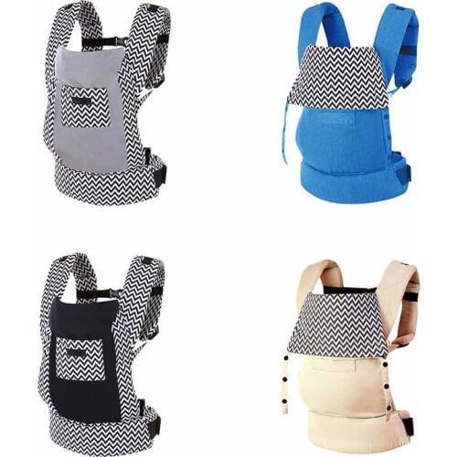 Ergonomic Organic cotton baby carrier Portable Multifunctional kid carriage wrap mochila portabebe Adjustable Newborn Baby Sling