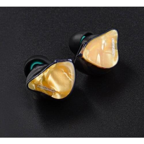 LZ A2 PRO 1 Dynamic＋2 Knowles BA Hybrid Driver In Ear Earphone HIFI Monitor Headset With 2Pin Detach Cable Resin IEM Earbud LZA7