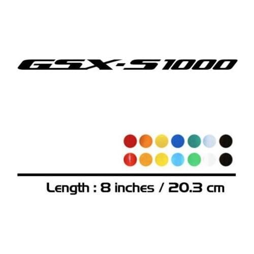Motorcycle sticker bike Fuel tank Wheels helmet Fairing MOTO car accessories reflective sign decal For SUZUKI GSX-S1000 GSXS100