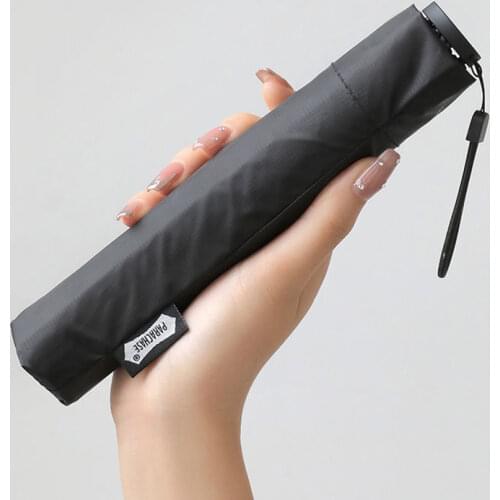 95g Ultralight Genuine Brand Umbrella Men Anti UV Sun Umbrellas Rain Women Simple Design Portable Small Umbrella Parasol Paragus