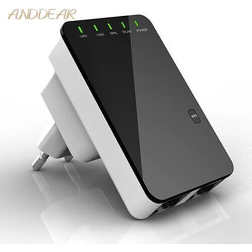 Repeater Wifi Wireless Router Extender AP Booster Amplifier LAN Client Bridge IEEE802.11b / g / n EU Plug Wi fi Roteador