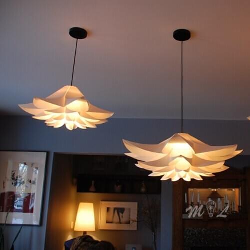 Modern Normann Lamp Designer Lily Hanging Lamps for Living Room Light Pendant Fabric Hanglamp Led E27 Dining Room Suspension