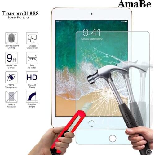 Tempered Glass Protector for Apple IPad Mini 4 / IPad Mini 5 2019 / Ipad Pro 10.5 Screen Protector Tablet Protective Film