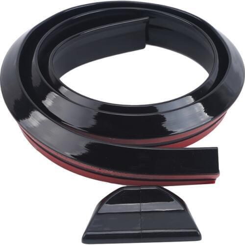 1.5M Car-Styling 5D Carbon Fiber Spoilers Styling DIY Refit Spoiler Universal Audi