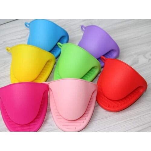 1PC Kitchen Baking silica gel heat insulation clip anti scalding non slip gloves household bowl oven microwave oven XB 018