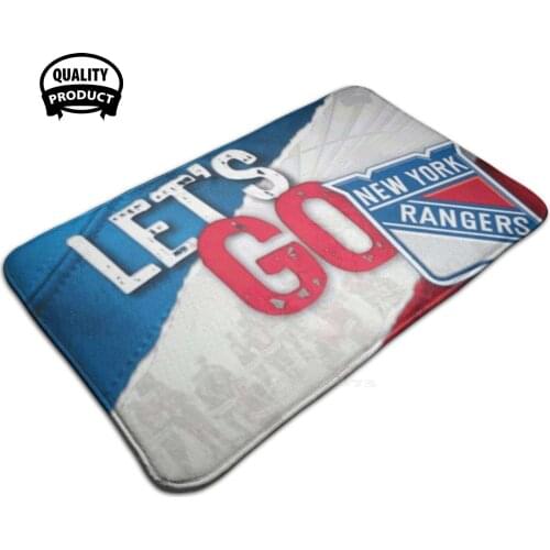 Rangers - New York 3D Household Goods Mat Rug Carpet Foot Pad Hockey