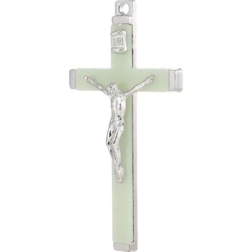 WholesaleDIY Accessories For Jewelry Cross Jesus TagChristmas Gifts Zinc Alloy Material Manufacturing Jewelry Making11.5CM
