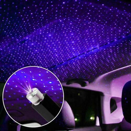 Car Roof Star Night Lights Interior decorative Light USB LED Laser projector With Clouds Starry sky Lighting effects