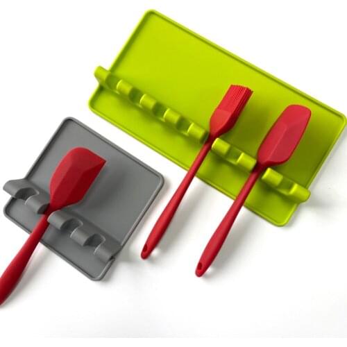 Household Non-slip Anti-scald Waterproof Placemat Anti-fouling Pad Silicone Drain Pad Heat Insulation Pad Kitchen Kccessories