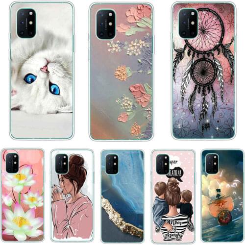 For Oneplus 8T Case TPU Silicone Soft Cartoon Case for Oneplus Nord N10 N100 Phone Cover One plus 8T 8 T Nord N10 Coque