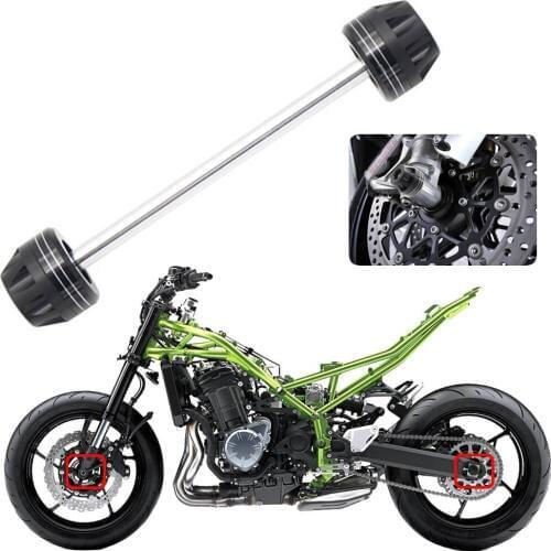 For KAWASAKI ZX-10R ZX10R NINJA 2004-2005 Motorcycle Front Axle Fork Wheel Protector Sliders Falling Protection
