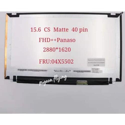 FOR Thinkpad 20EF 20EG W541 W540 Pantalla LCD de 15,6 "FHD + +(2880*1620) con sensor de Color EDP 40pin FRU 04X5502 + 6K.4LOLD.0