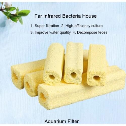 Aquarium Filter Ceramic Biochemical House Media Nitrifying Bacteria Fish Tank Accessories For Aquarium Water Cleaning Dropship